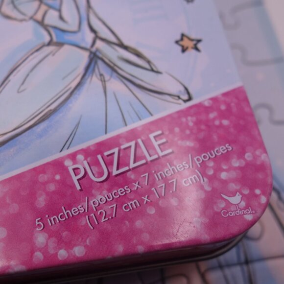 Disney Princess Cinderella 50 Piece Cardinal Puzzle(5 Inches x 7 Inches)00722AYB - Picture 13 of 16